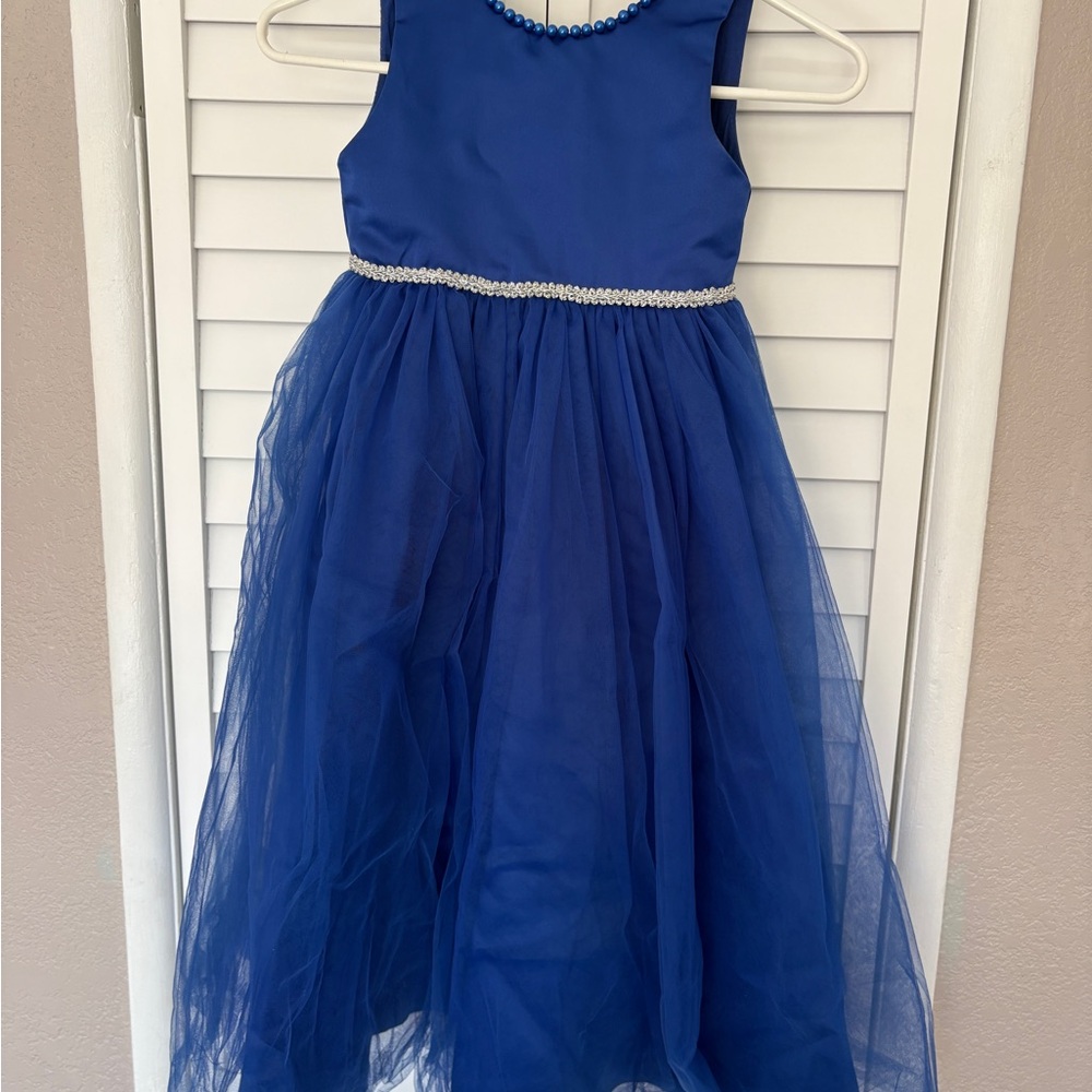 Elegant Blue Kids Dress
